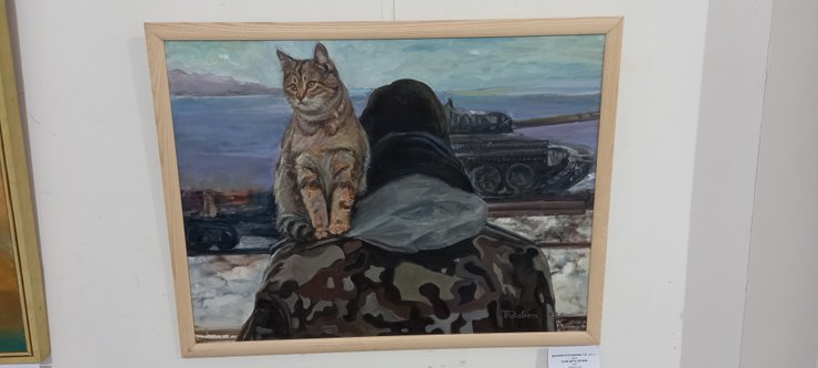 Фото автора. Даневич-Потафеева Т. "В бой идут котики"