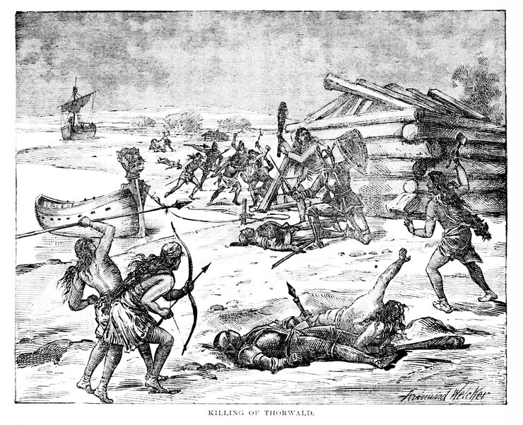 вікінги Америка Торвальд Ерікссон, вікінги