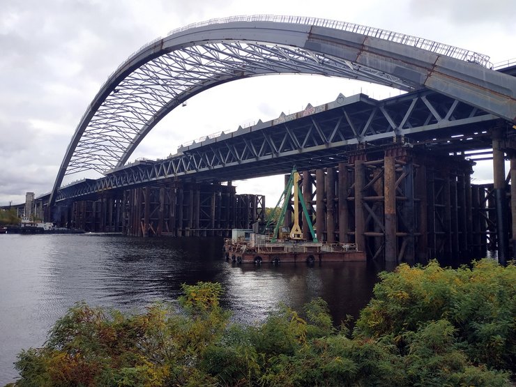 мосты Киева, строительство мостов, мостовые переходы, мост через Днепр