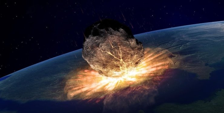 Астероид, столкновение, Земля