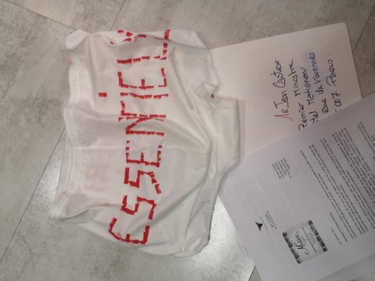 Женские трусы, Жан Кастекс, Франция, Нижнее белье, Протест, Локдаун