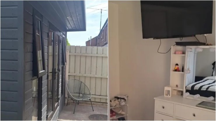 Женщина построила для ребенка отдельный дом