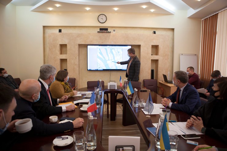 киевводоканал, фото, визит, франция, делегация, кредит