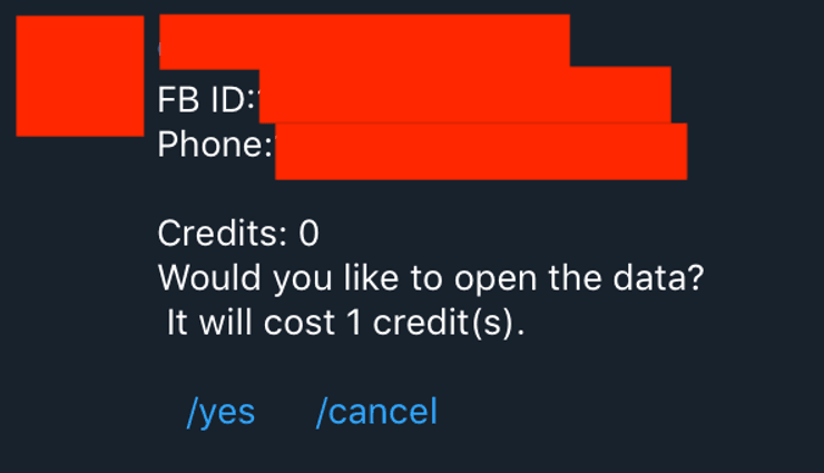 facebook, соцмережі, telegram, база даних, бот, мобільні номери