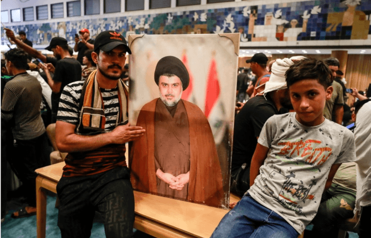 парламент ирака протесты, парламент ирака, протесты в багдаде