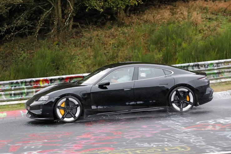 Porsche Taycan 2024, новый Porsche Taycan, Porsche Taycan, электромобиль Porsche