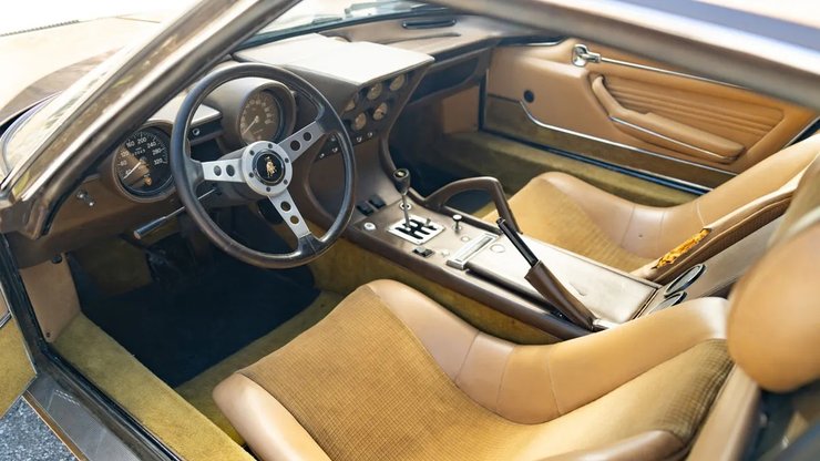 салон Lamborghini Miura, Lamborghini Miura 1970, суперкар Lamborghini