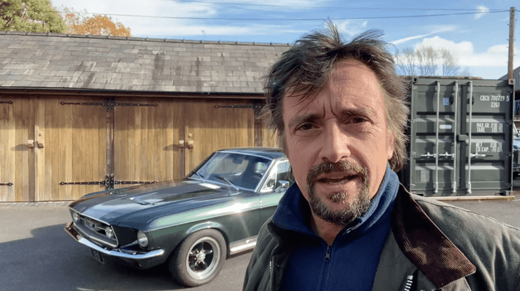 Ричард Хаммонд и классический Ford Mustang