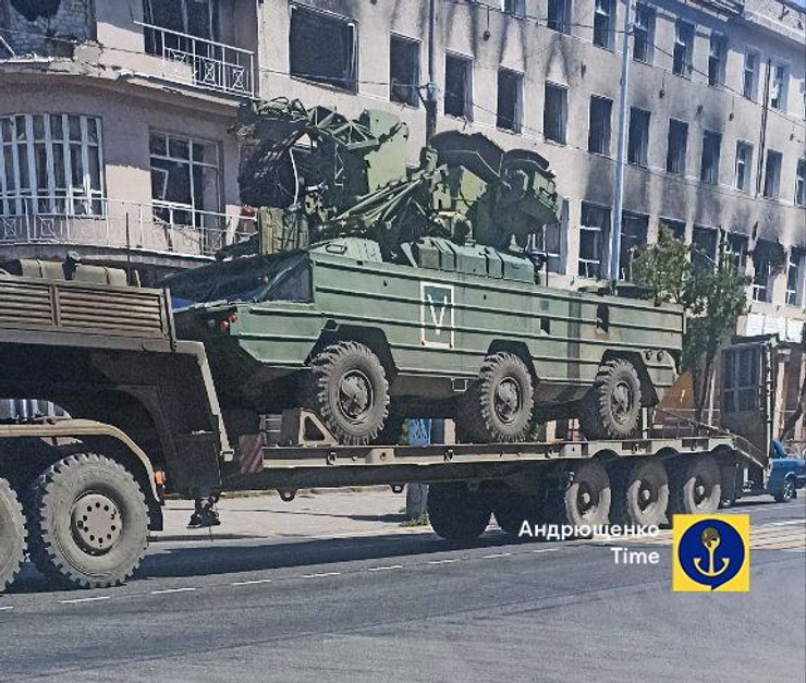 В Мариуполе фиксируют движение техники