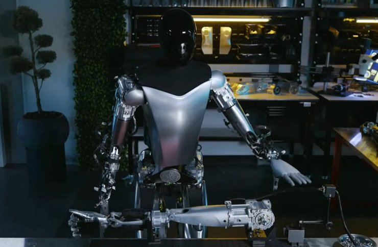 робот, Optimus, Tesla, андроид