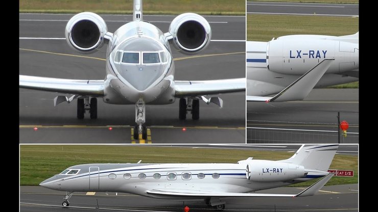 Gulfstream G650ER Романа Абрамовича