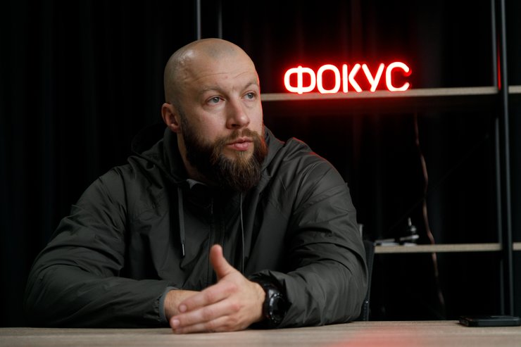 Заместитель командира 3-й ОШБр Максим Жорин в интервью Фокусу