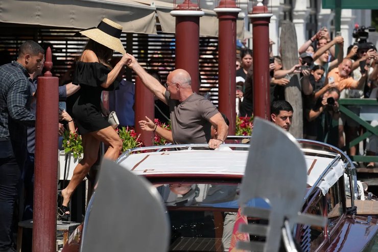 Лорен Санчес Джефф Безос Венеция