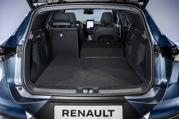 багажник Renault Symbioz, новий Renault Symbioz, кросовер Renault, Renault Symbioz 2024, Renault Captur