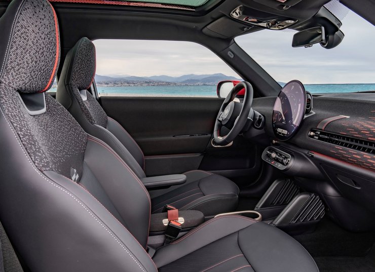 Mini Cooper SE JCW Trim, Mini Cooper SE JCW, Mini Cooper SE, Mini JCW, электромобиль Mini