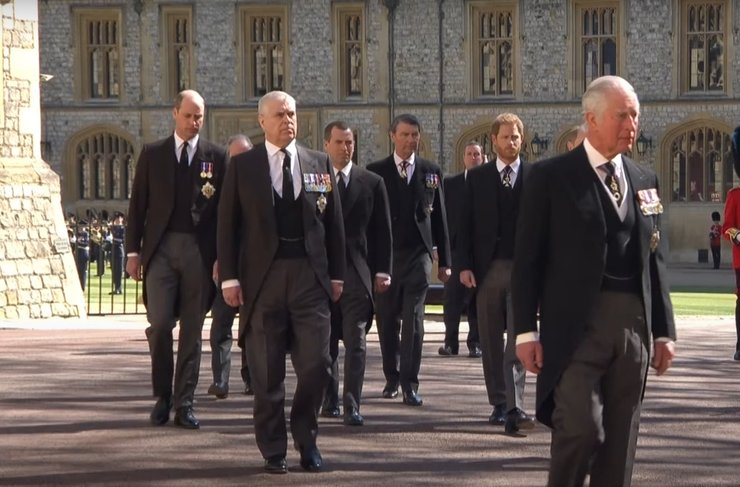 Церемония похорон принца Филиппа