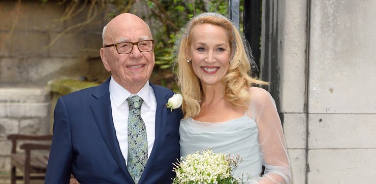 Руперт Мердок, Джерри Холл