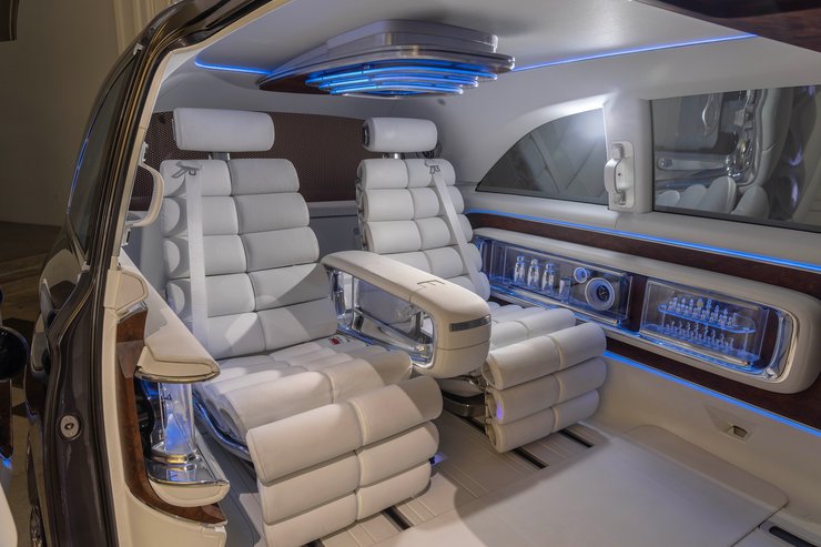 Салон Mercedes V-Class