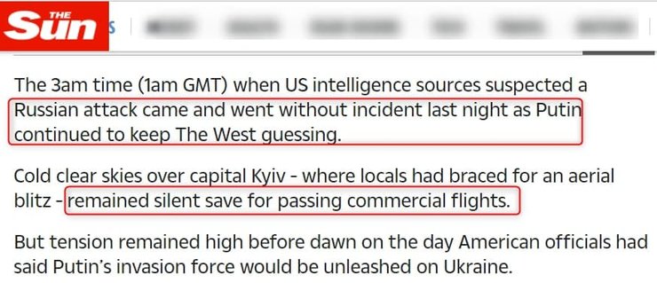 В исправленном варианте статьи The Sun говорится о том, что "Путин заставил Запад гадать"