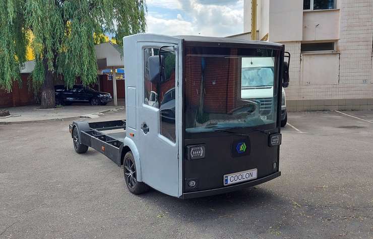 украинский электромобиль, электромобили, электромобиль CoolOn, грузовой электромобиль, CoolOn