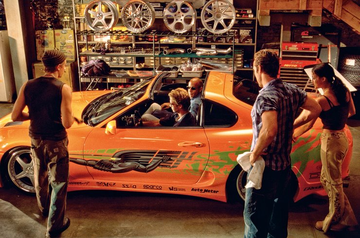 Toyota Supra Mark IV (A80), машина из фильма "Форсаж", авто из фильма форсаж. форсаж, уличные гонки, стритрейсеры