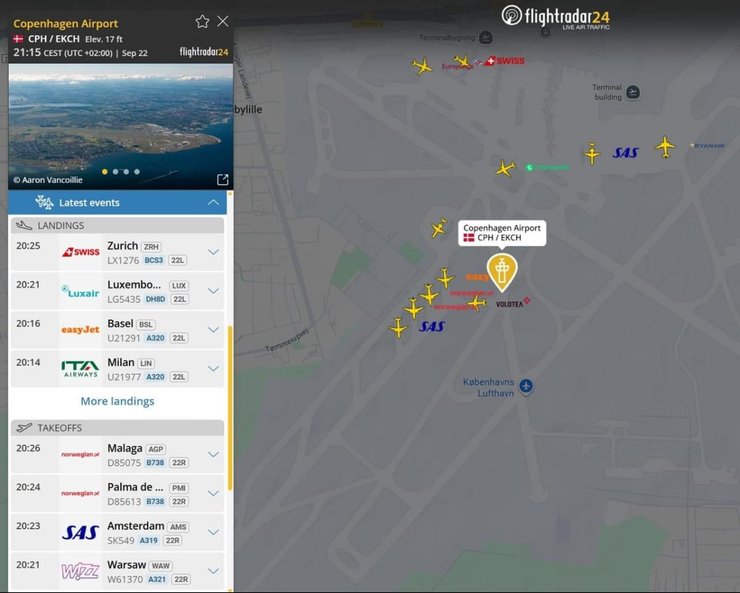 Інфографіка FlightRadar
