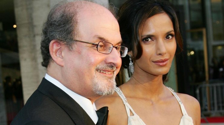 Салман Рушди и Падма Лакшми