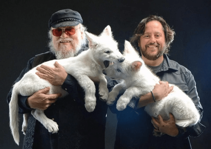 Джордж Мартін і Бен Лемм із Ромулом і Ремом