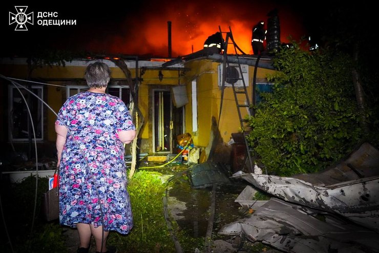 В результате атаки по Одессе погибли два человека