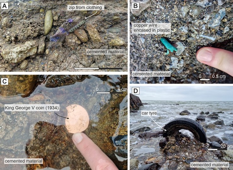 горные породы, осадочные породы, мусор