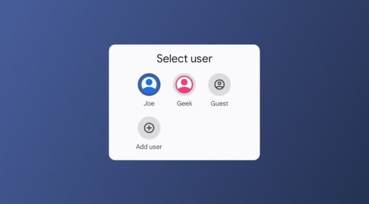користувачі android профілі функція