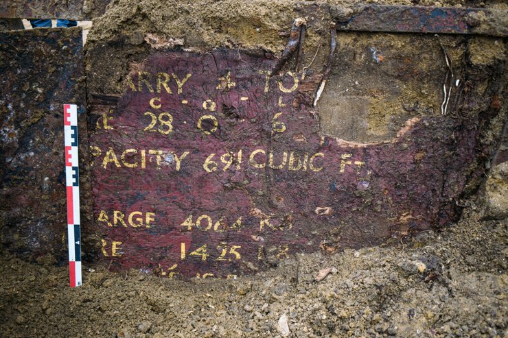 В Бельгии нашли 100-летний вагон поезда, крепость 19 века, вагон поезда, археологи, раскопки, редкий вагон, перевозка вещей