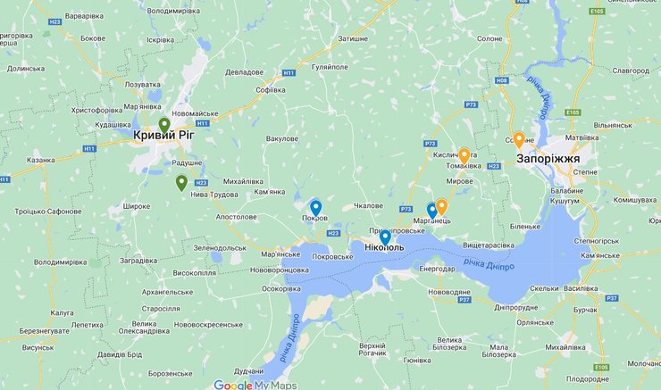 Водогін на Дніпропетровщині