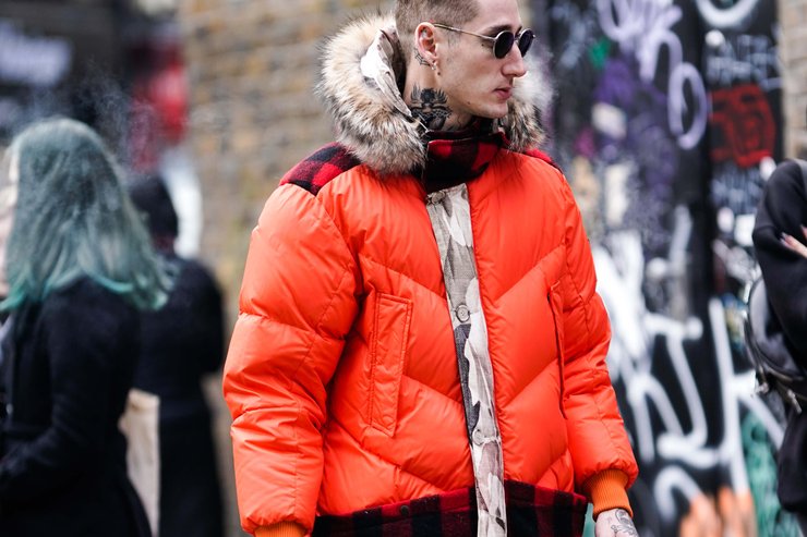 пуховик-бомбер 2020-2021