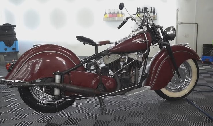 Indian Scout 1947, Indian Scout, мотоцикл Indian, байк Indian