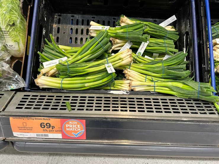 Зелена цибуля коштує до 40 грн за пучок