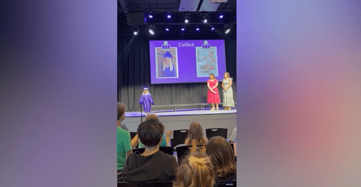 Курьез на выпускном