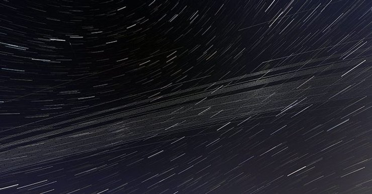 спутники, небо, фото