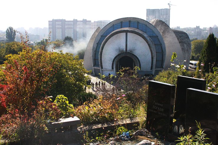 крематорий в Киеве, колумбарий