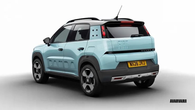 новый фиат панда, Fiat Pandina, Fiat Grande Panda, электромобиль Fiat