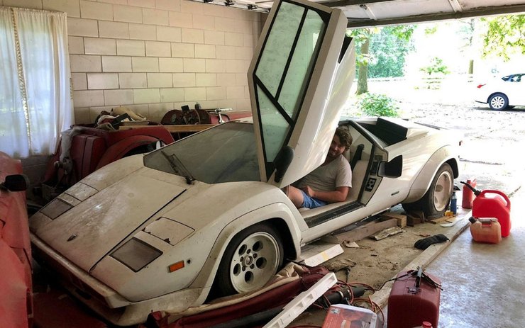 Lamborghini Countach 1981, суперкары 80-х