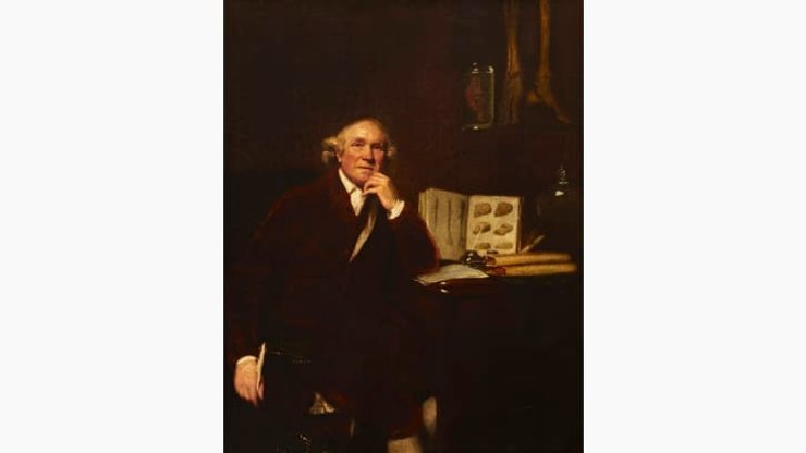 Джон Хантер, портрет, кости, доктор, хирург