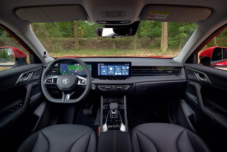 Салон MG HS, новий MG HS, MG HS 2025, кросовер MG, MG HS в Україні