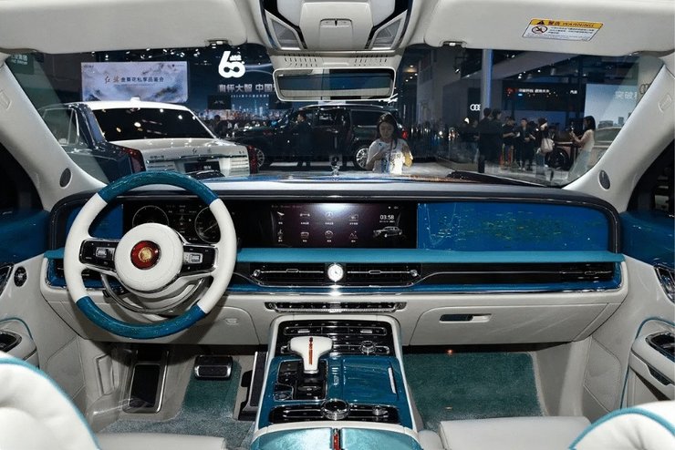 салон Hongqi Guoli, Hongqi Guoli 2024, новий Hongqi Guoli, FAW Hongqi