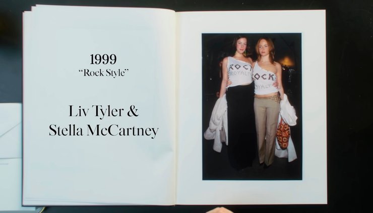 лив тайлер, стелла маккартни, мет гала 1999