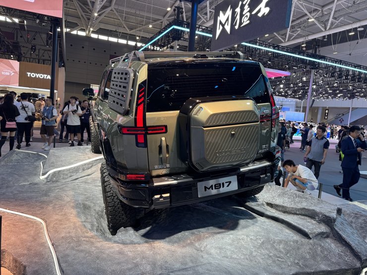 Dongfeng Warrior M817, Dongfeng Warrior, новый Dongfeng Warrior, китайский внедорожник, Dongfeng Warrior