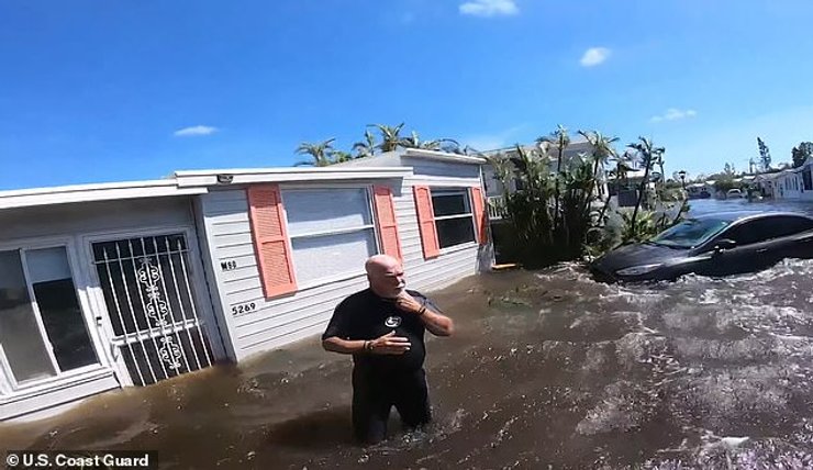 , спасательная операция , ураган Иэн, флорида ураган, Спасательная операция во Флориде.