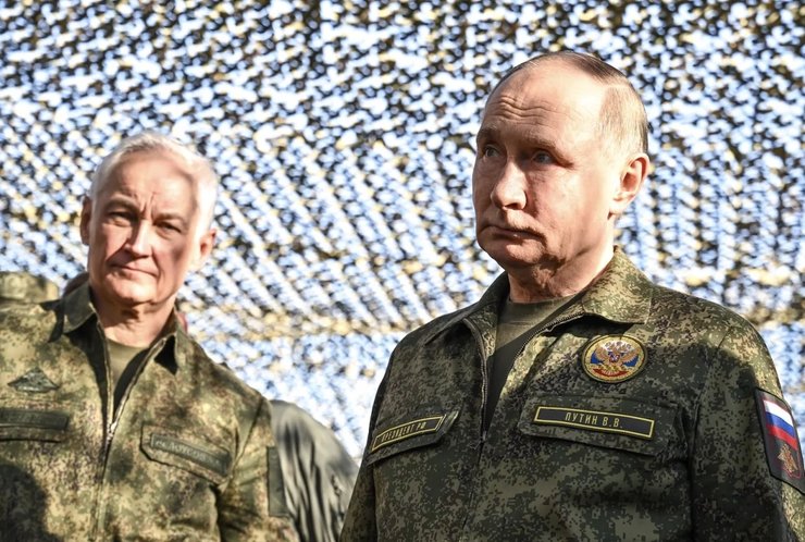 андрей білоусов володимир путін