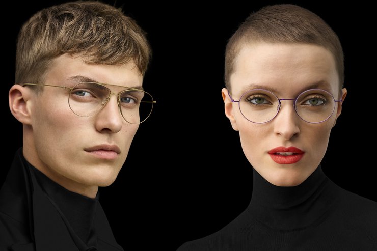 Очки Lindberg thintanium, предметный дизайн
