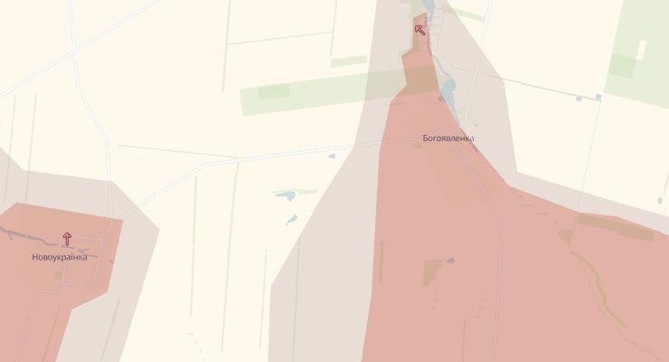 Оккупированные села на карте